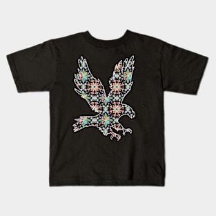 Floral Eagle Kids T-Shirt